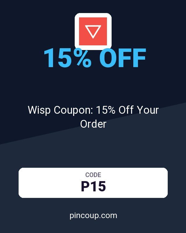 Wisp Coupon: 15% Off Your Order