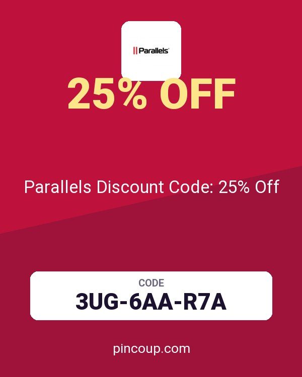 Parallels | Mac & Windows Virtualization coupon: Parallels Discount Code: 25% Off