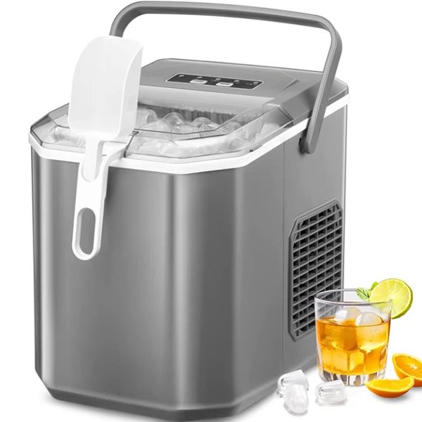 COWSAR 26 lbs/24H Daily Production Bullet Ice Maker - GREY at Kismile