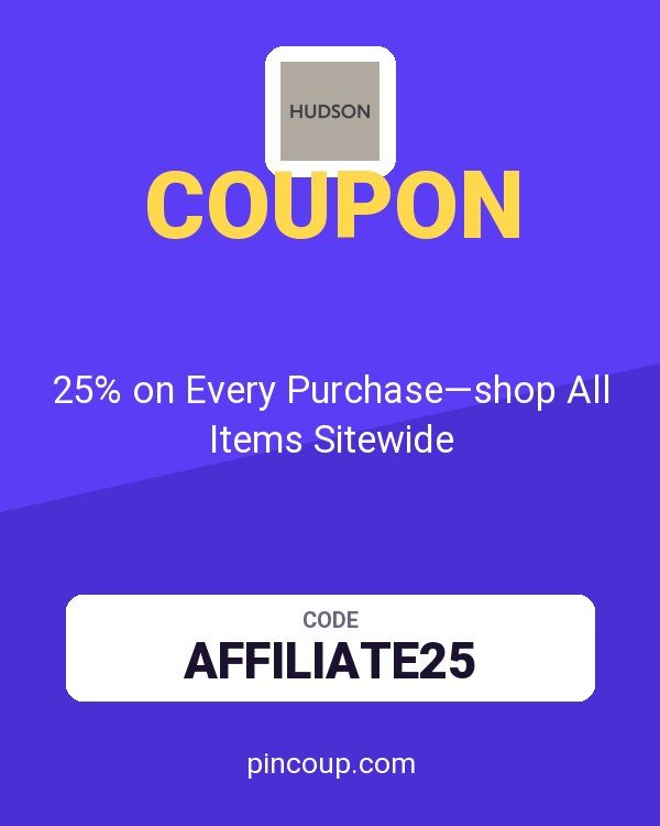 Hudson Jeans coupon: 25% on Every Purchase—shop All Items Sitewide