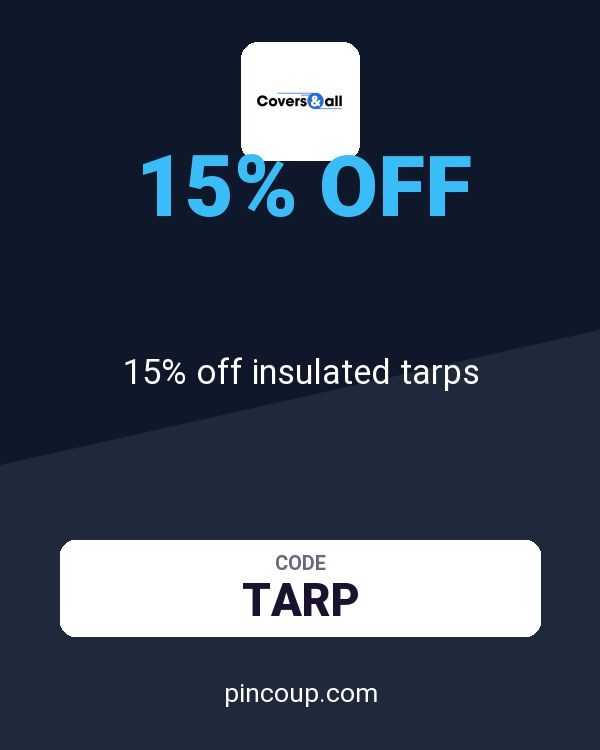 Covers And All coupon: 15% off insulated tarps