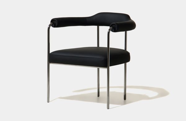 Carlyle Dining Chair Modern Black at Industry West