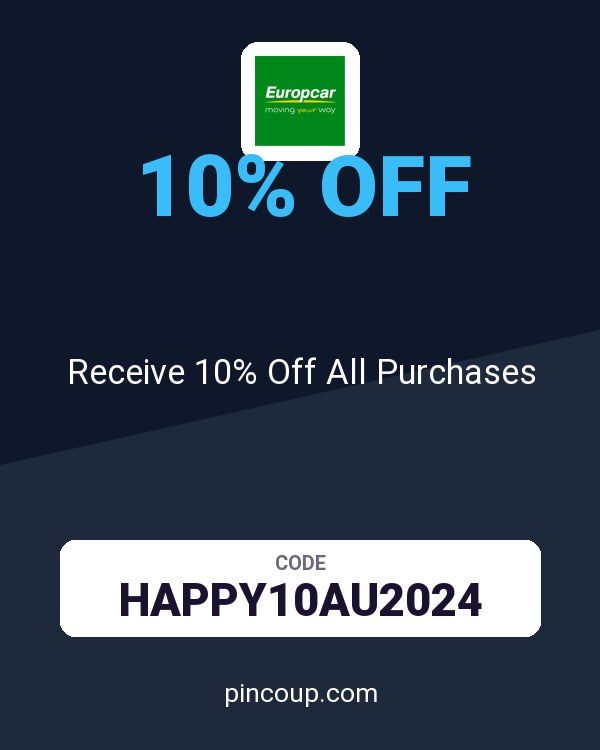 Europcar (US & Canada) coupon: Receive 10% Off All Purchases