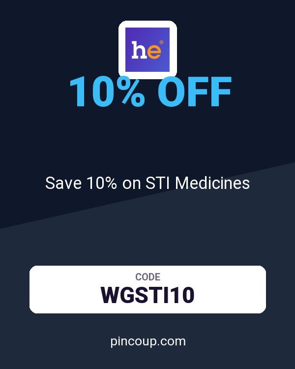 HealthExpress coupon: Save 10% on STI Medicines