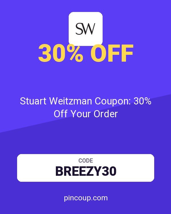 Stuart Weitzman Outlet: Stuart Weitzman Coupon: 30% Off Your Order