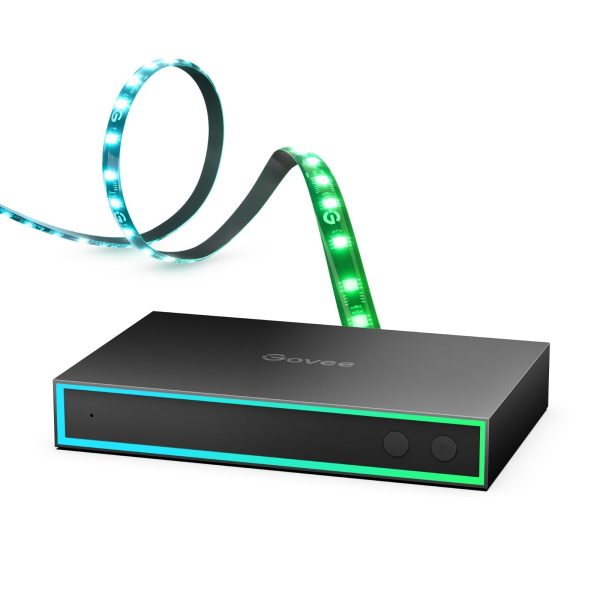 Refurbished Govee AI Gaming Sync Box & Strip Light Kit - For 55-65 inches TV