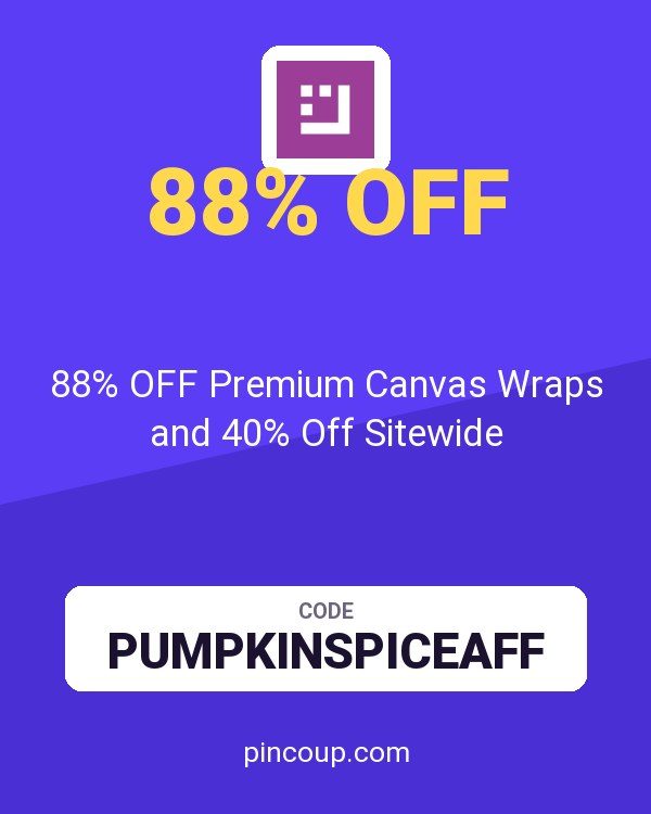 Canvas On Demand coupon: 88% OFF Premium Canvas Wraps and 40% Off Sitewide