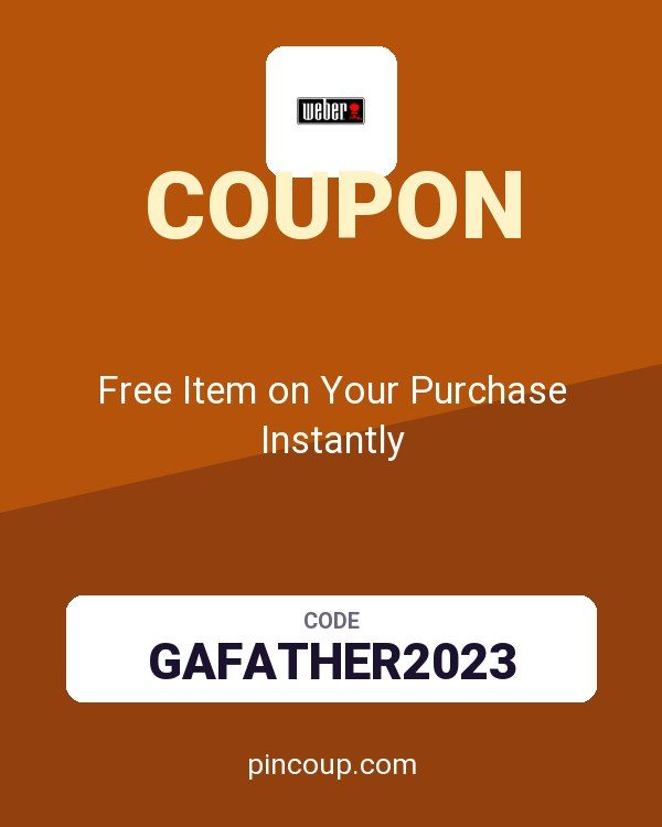 Weber Inc. coupon: Free Item on Your Purchase Instantly
