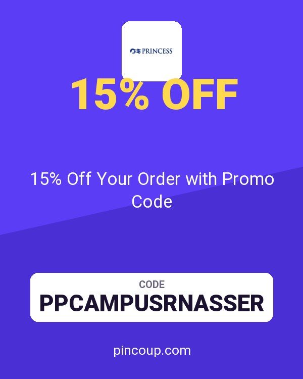 Princess Cruise Line AU coupon: 15% Off Your Order with Promo Code