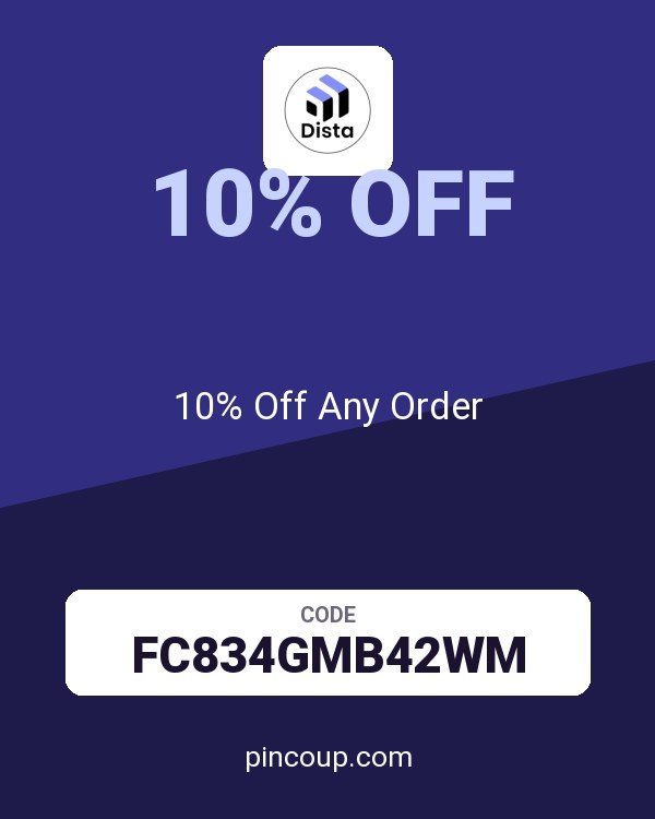 Distacart coupon: 10% Off Any Order