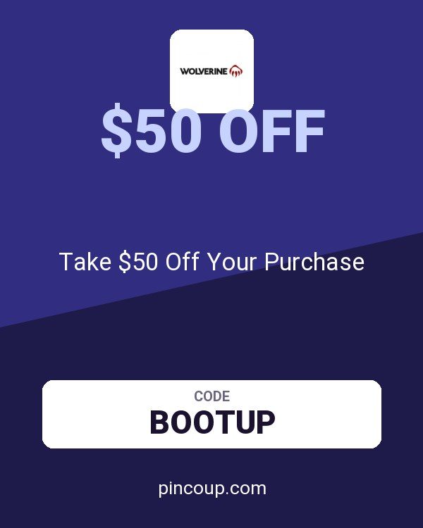 Wolverine coupon: Take $50 Off Your Purchase