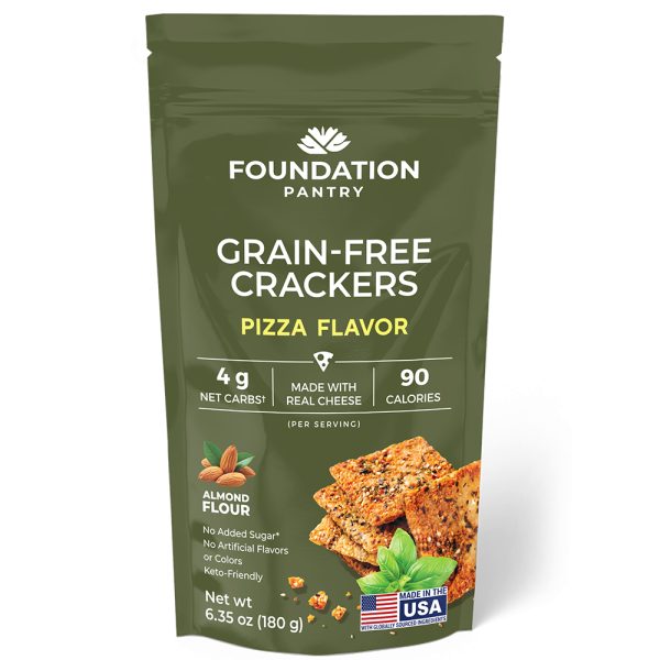 Foundation Pantry Pizza Flavor Grain-Free Crackers at Dr. Berg