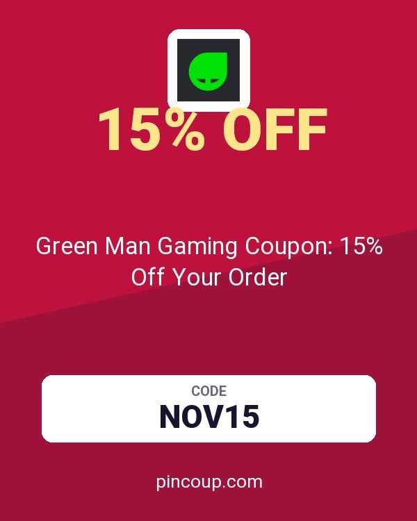 Green Man Gaming Coupon: 15% Off Your Order