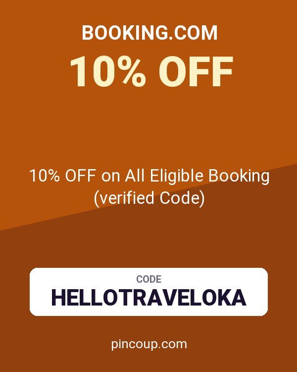 Booking.com coupon: 10% OFF on All Eligible Booking (verified Code)