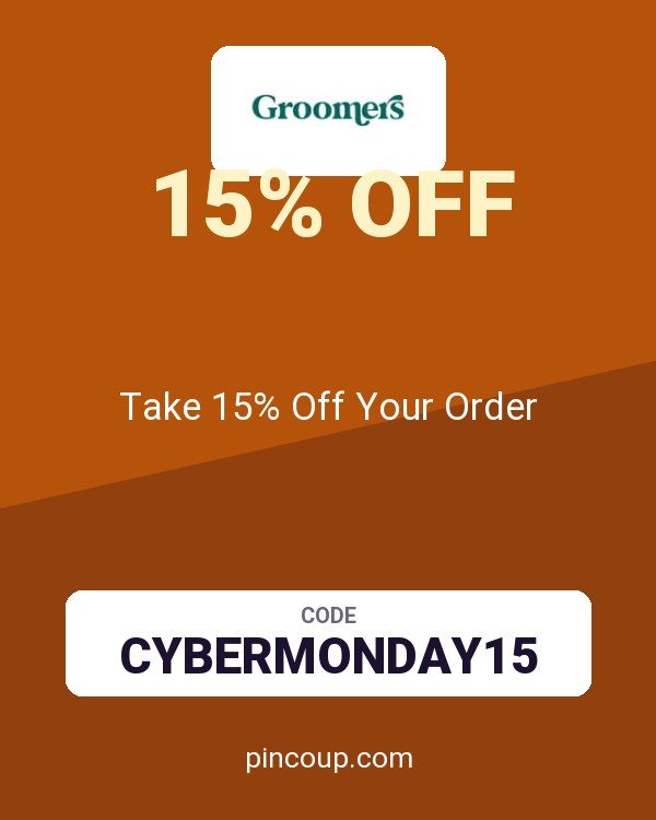 Groomers Online coupon: Take 15% Off Your Order