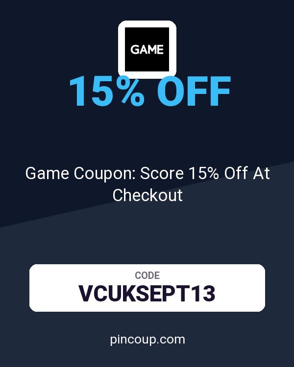 Game Coupon: Score 15% Off At Checkout