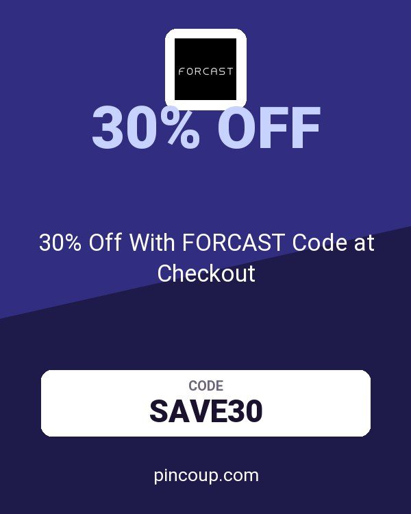 30% Off With FORCAST Code at Checkout