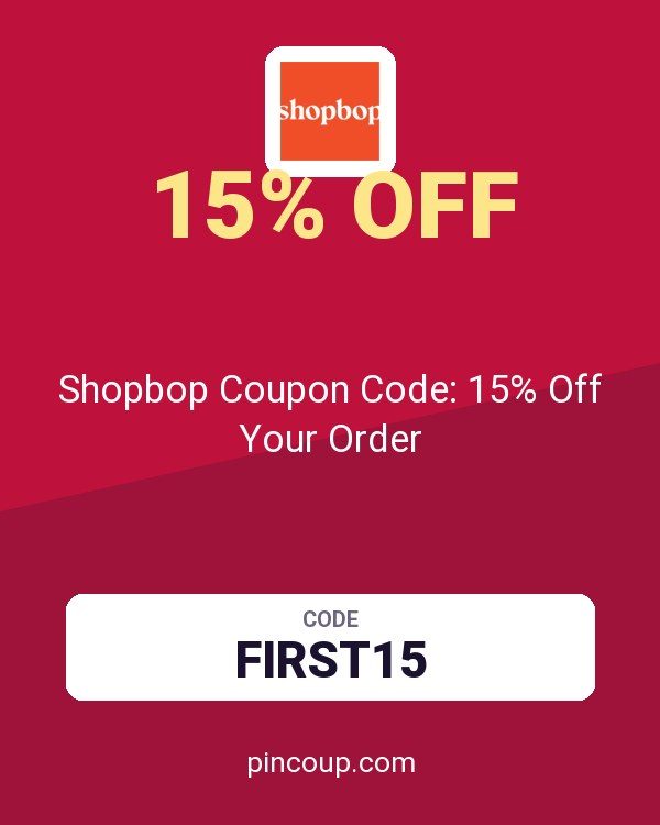 Shopbop Coupon Code: 15% Off Your Order