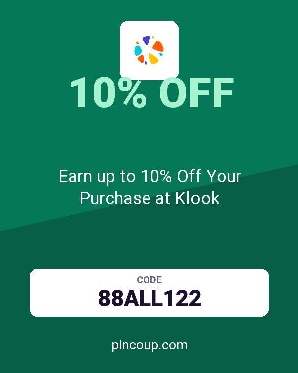 Earn up to 10% Off Your Purchase at Klook