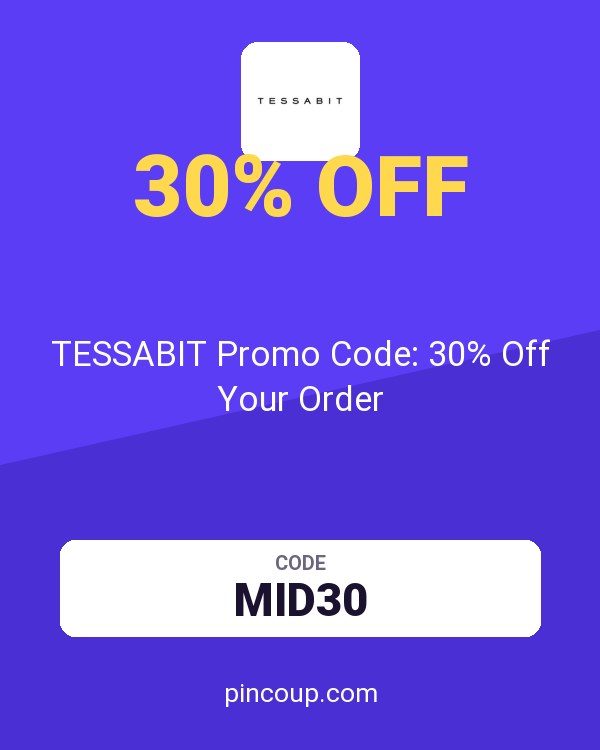 TESSABIT Promo Code: 30% Off Your Order