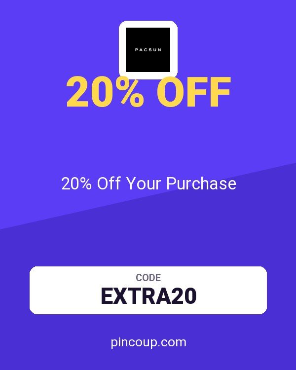 PacSun coupon: 20% Off Your Purchase