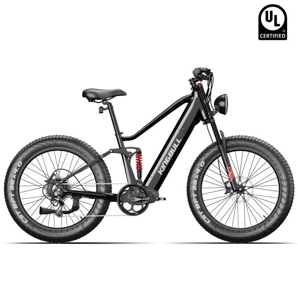 Kingbull Rover 2.0 | All-Terrain Off-Road Electric Bike - Black / Ebike Only at Kingbull Electric Bikes