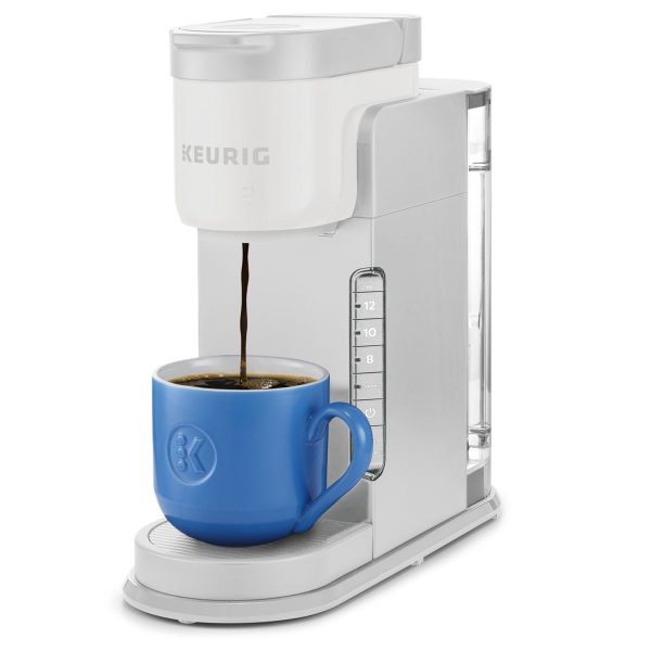 Keurig® K-Express® Automatic Single Serve K-Cup® Pod Coffee Maker - Warm Stone; Narrow Coffee Maker, Strong Coffee Option, Makes 5 Cups