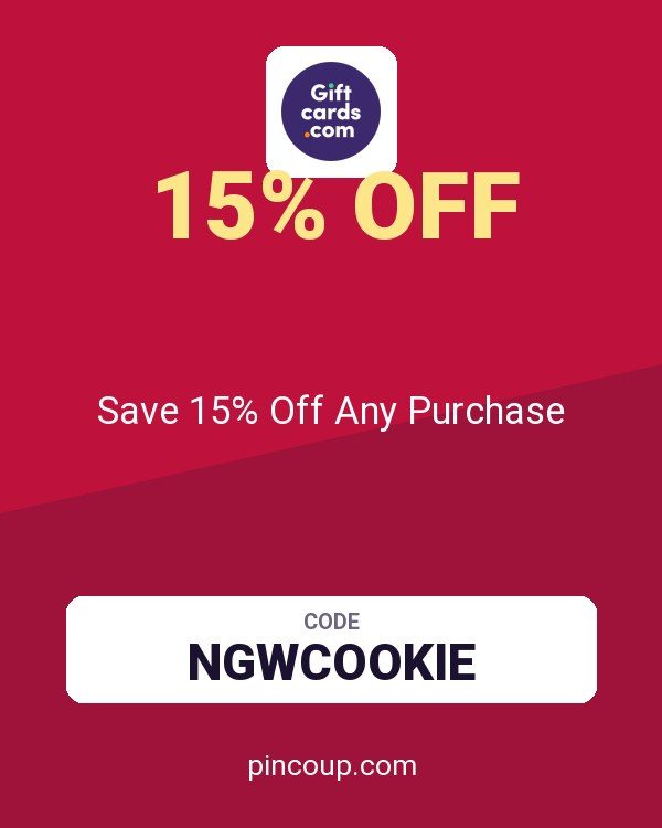 GiftCards.com coupon: Save 15% Off Any Purchase
