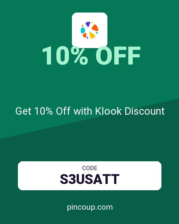 Get 10% Off with Klook Discount