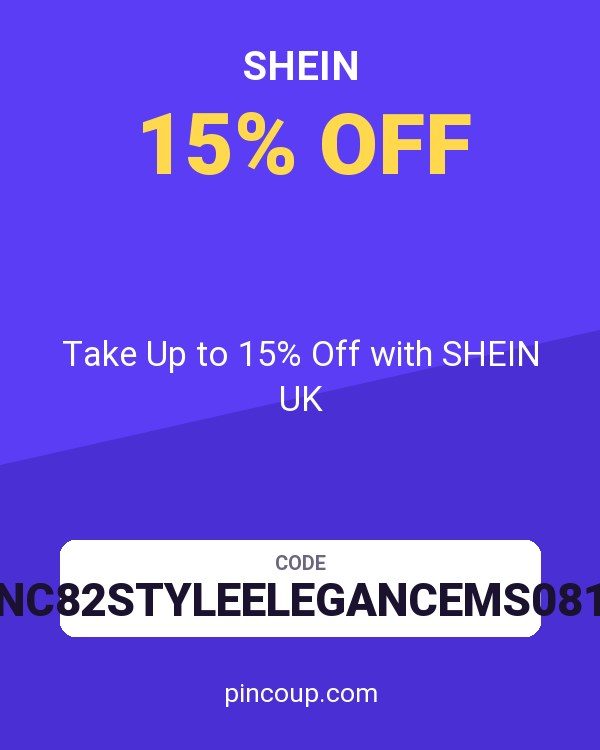Take Up to 15% Off with SHEIN UK