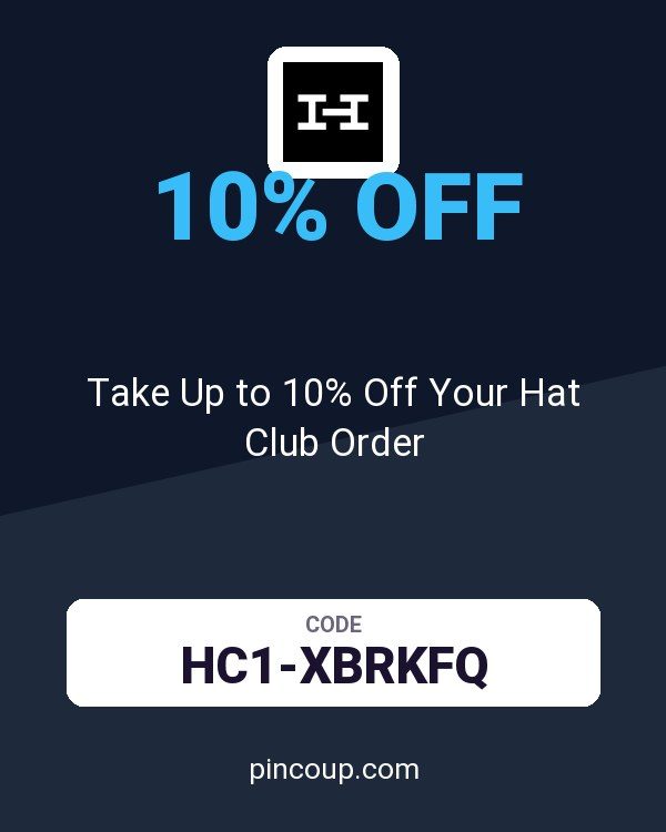 Take Up to 10% Off Your Hat Club Order