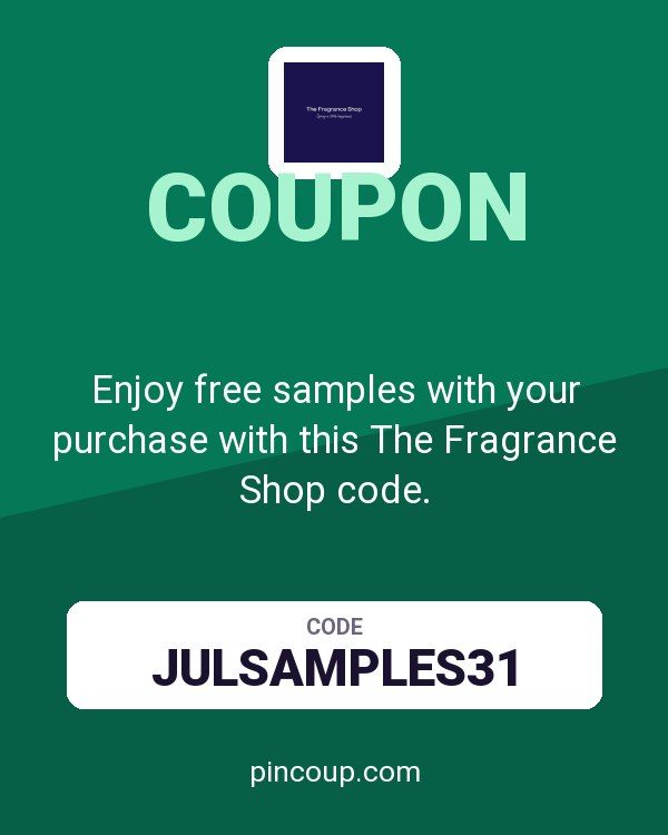 Enjoy free samples with your purchase with this The Fragrance Shop code.