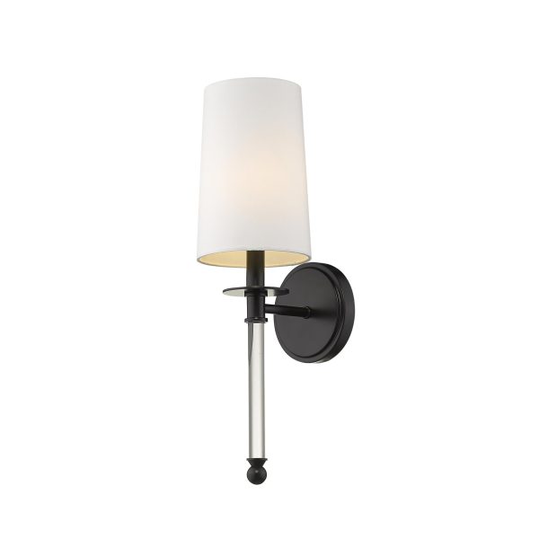 Z-Lite Mila 19 Inch Wall Sconce Mila - 808-1S-MB - Transitional at 1-800Lighting