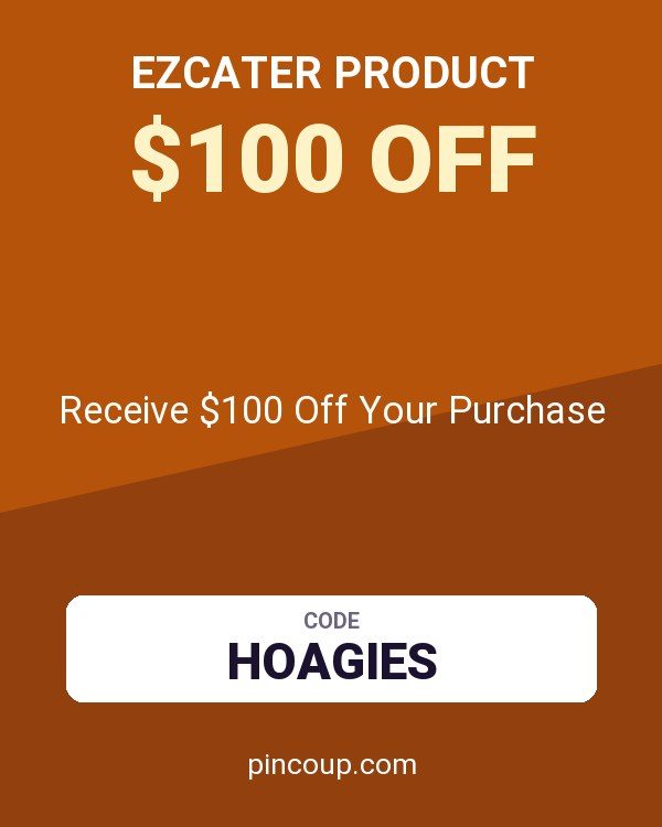 ezcater product coupon: Receive $100 Off Your Purchase