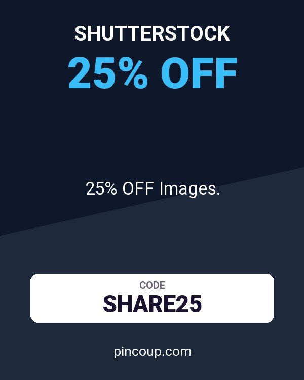 Shutterstock coupon: 25% OFF Images.