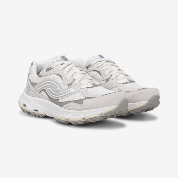 Ryka Devotion X Tr 2 Lifestyle Sneakers White Alyssum Suede/Mesh Suede/synthetic 10.0 M Arch Support
