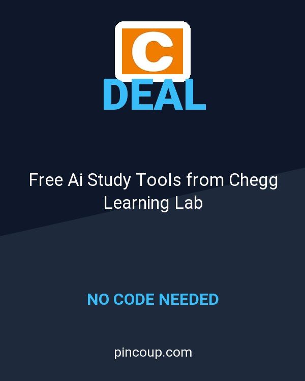 Free Ai Study Tools from Chegg Learning Lab