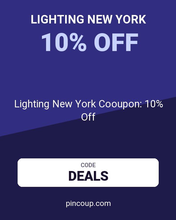 Lighting New York Cooupon: 10% Off