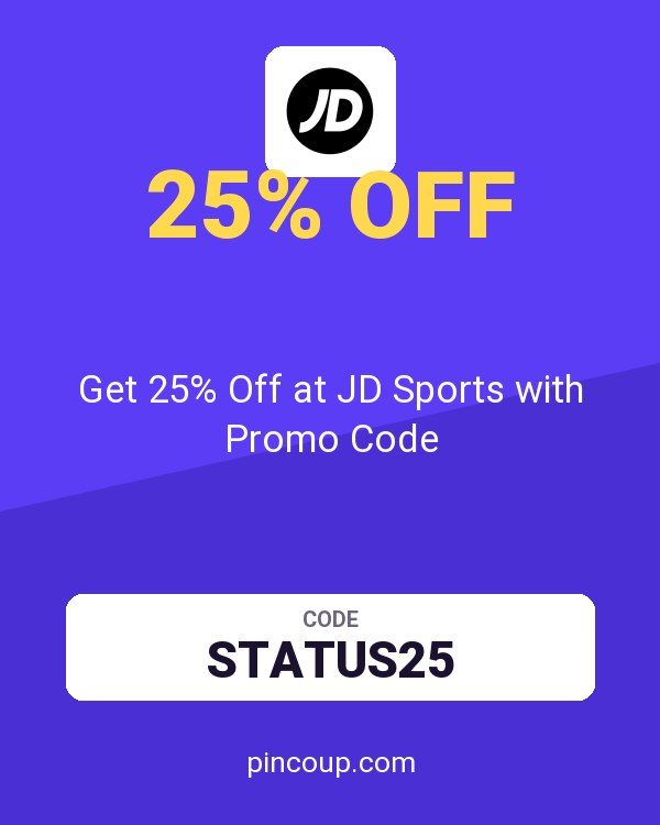 Get 25% Off at JD Sports with Promo Code