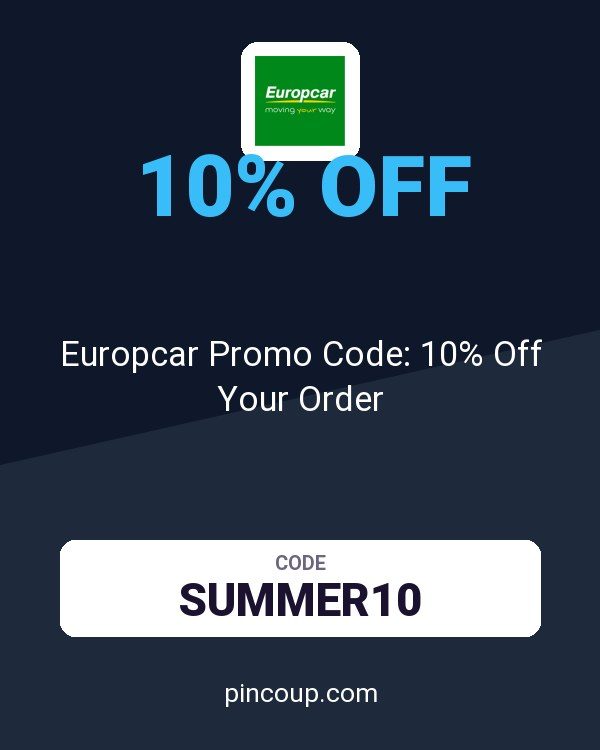 Europcar (US & Canada) coupon: Europcar Promo Code: 10% Off Your Order