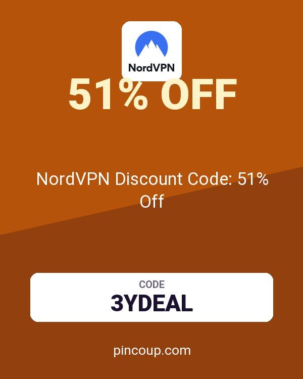 NordVPN Discount Code: 51% Off