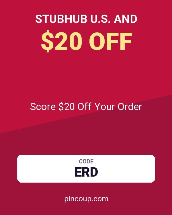 StubHub U.S. and coupon: Score $20 Off Your Order