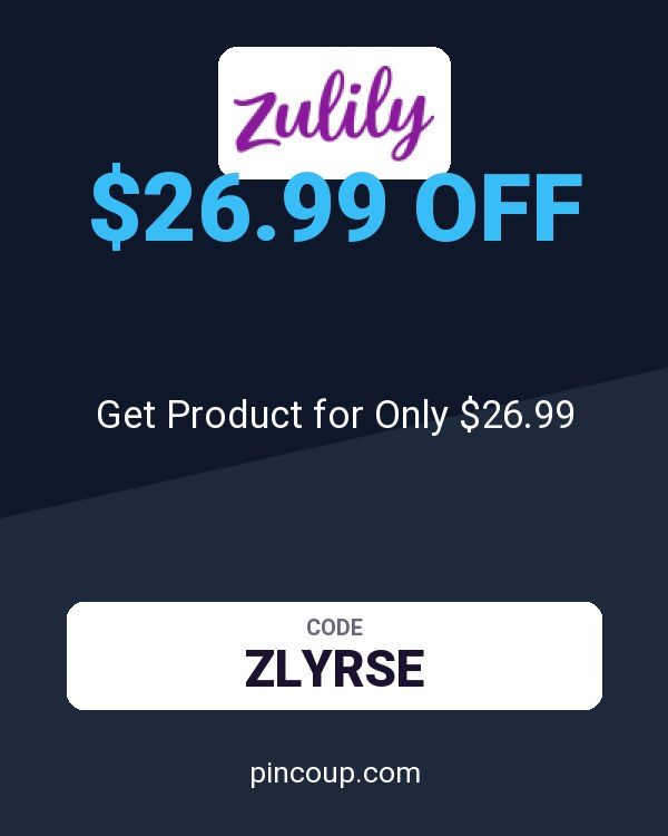Zulily coupon: Get Product for Only $26.99