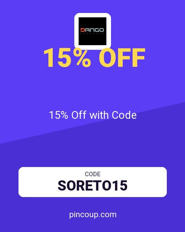 Dango Products coupon: 15% Off with Code