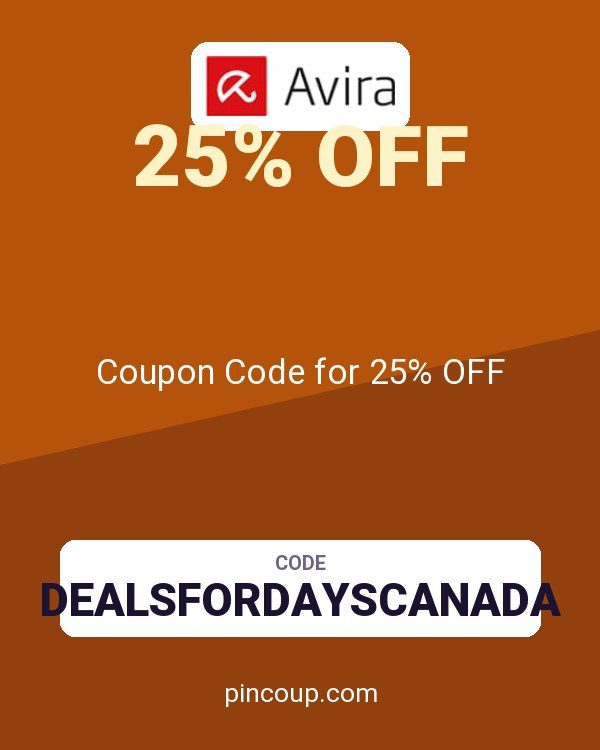 Avira: Coupon Code for 25% OFF