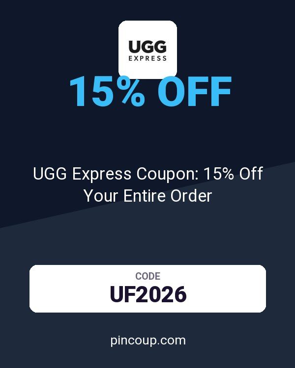 UGG Express Coupon: 15% Off Your Entire Order