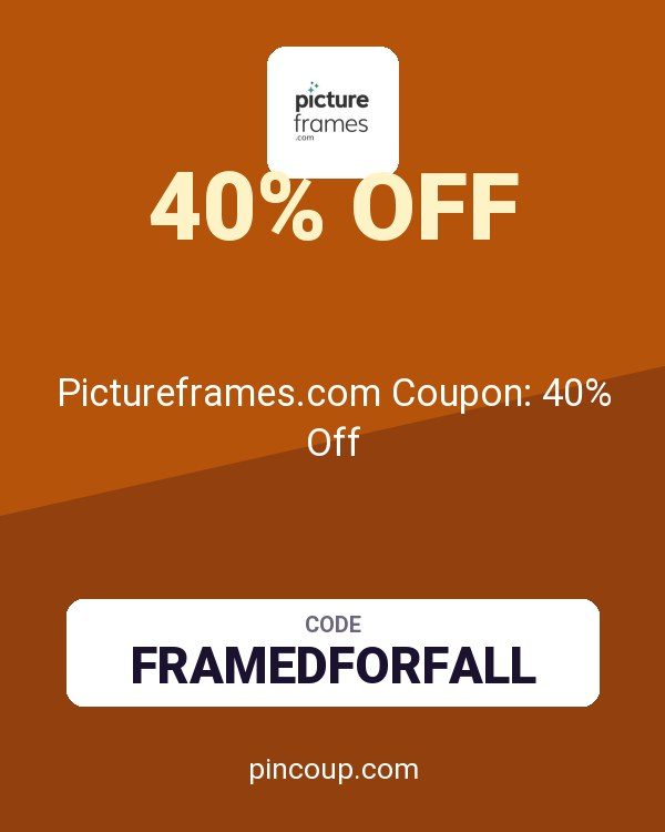 Pictureframes.com Coupon: 40% Off