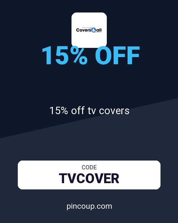 Covers And All coupon: 15% off tv covers