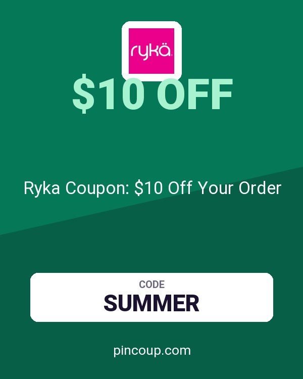 Ryka Coupon: $10 Off Your Order