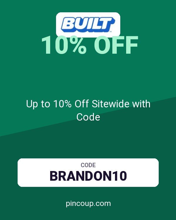 BUILT coupon: Up to 10% Off Sitewide with Code